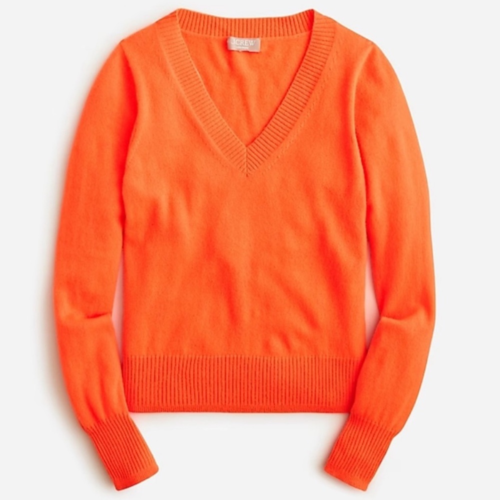 J. Crew Cropped Cashmere Sweater